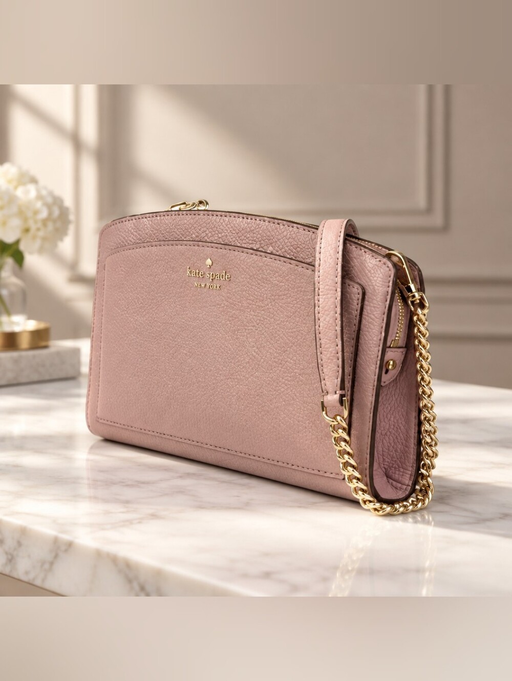 Kate Spade New York Crossbody or Clutch Bag Light Pink